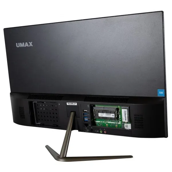 UMAX All-in-One U-One 24AT Pro/ 23,8" IPS/ 1920x1080/ N150/ 8GB/ 256GB SSD/ HDMI/ 3x USB 3.0/ 2x USB 2.0/ W11Pro/ černý