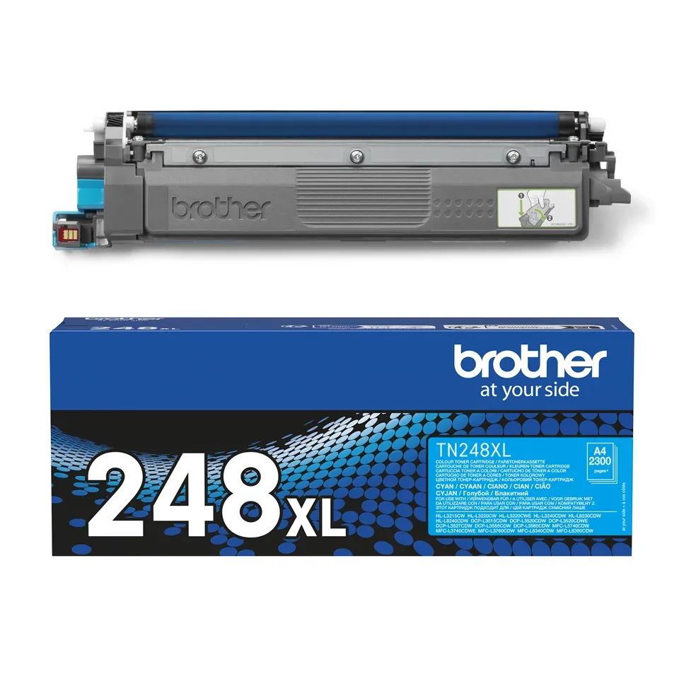 Brother - TN248XLC, cyan toner (až 2 300 stran)