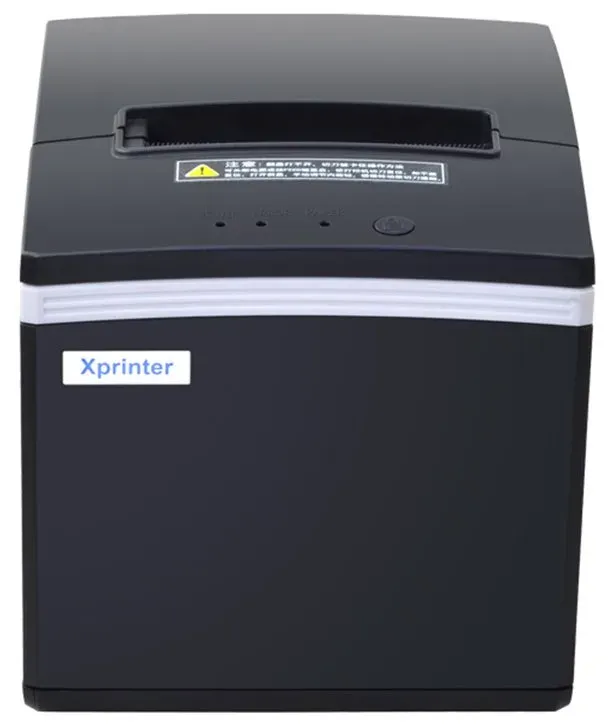 Xprinter stolní termotiskárna XP-V330-L, rychlost 260mm/s, až 80mm, USB, LAN, RS232, autocuter , černá