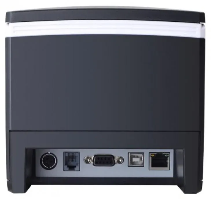 Xprinter stolní termotiskárna XP-V330-L, rychlost 260mm/s, až 80mm, USB, LAN, RS232, autocuter , černá
