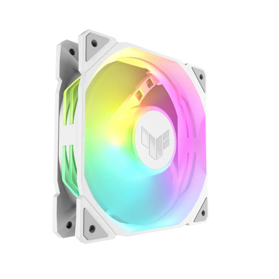 ASUS ventilátor TUF GAMING TR120 ARGB Reverse, 1x120mm, bílá