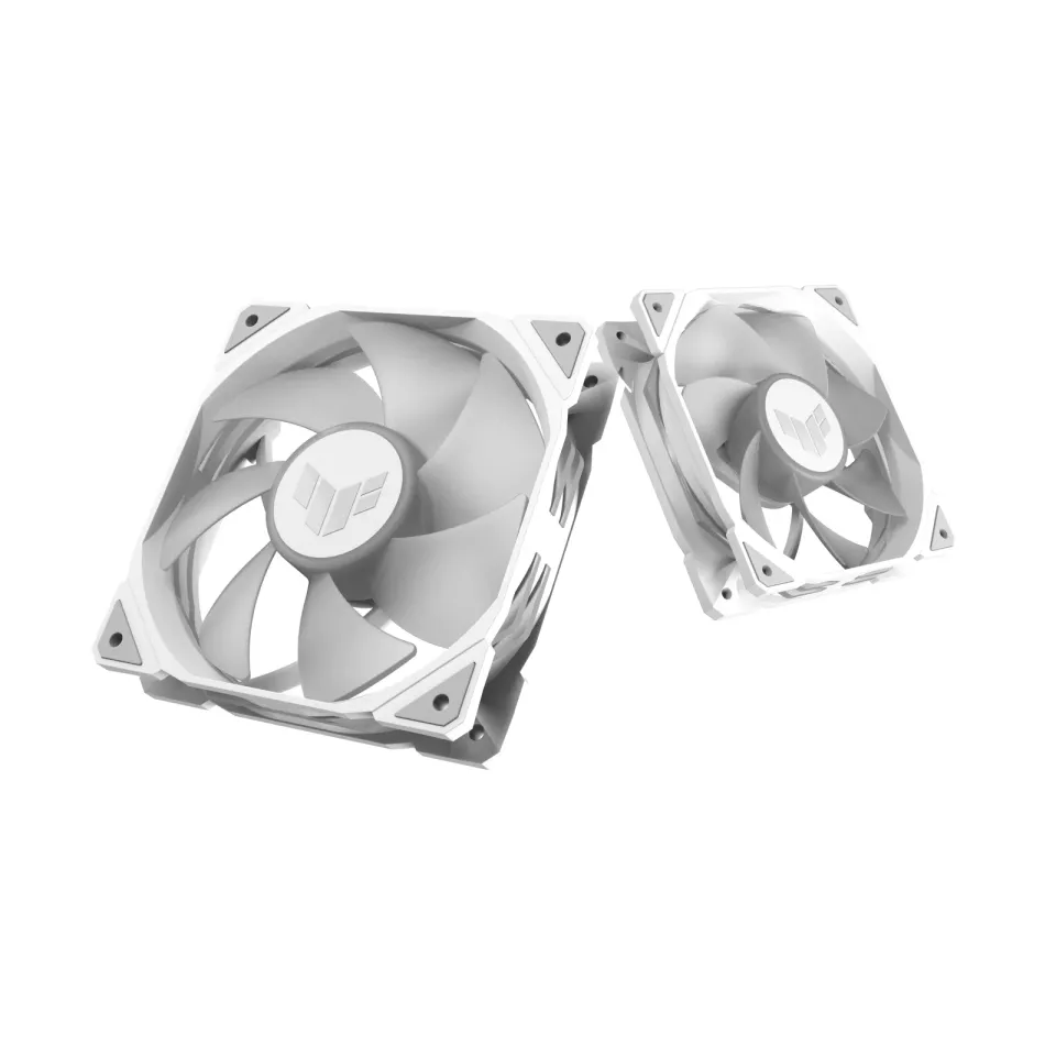 ASUS ventilátor TUF GAMING TR120 ARGB Reverse, 1x120mm, bílá