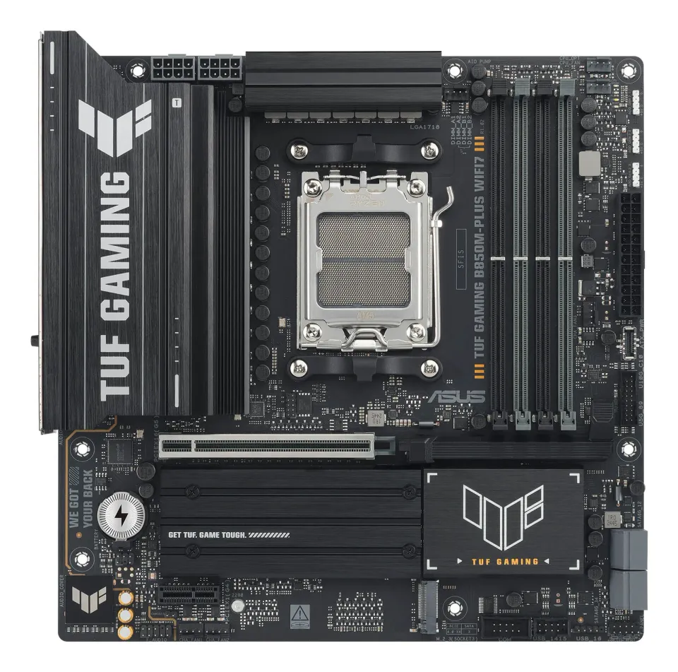 ASUS MB Sc AM5 TUF GAMING B850M-PLUS WIFI7, AMD B850, 4xDDR5, WiFi, 1xDP, 1xHDMI, mATX