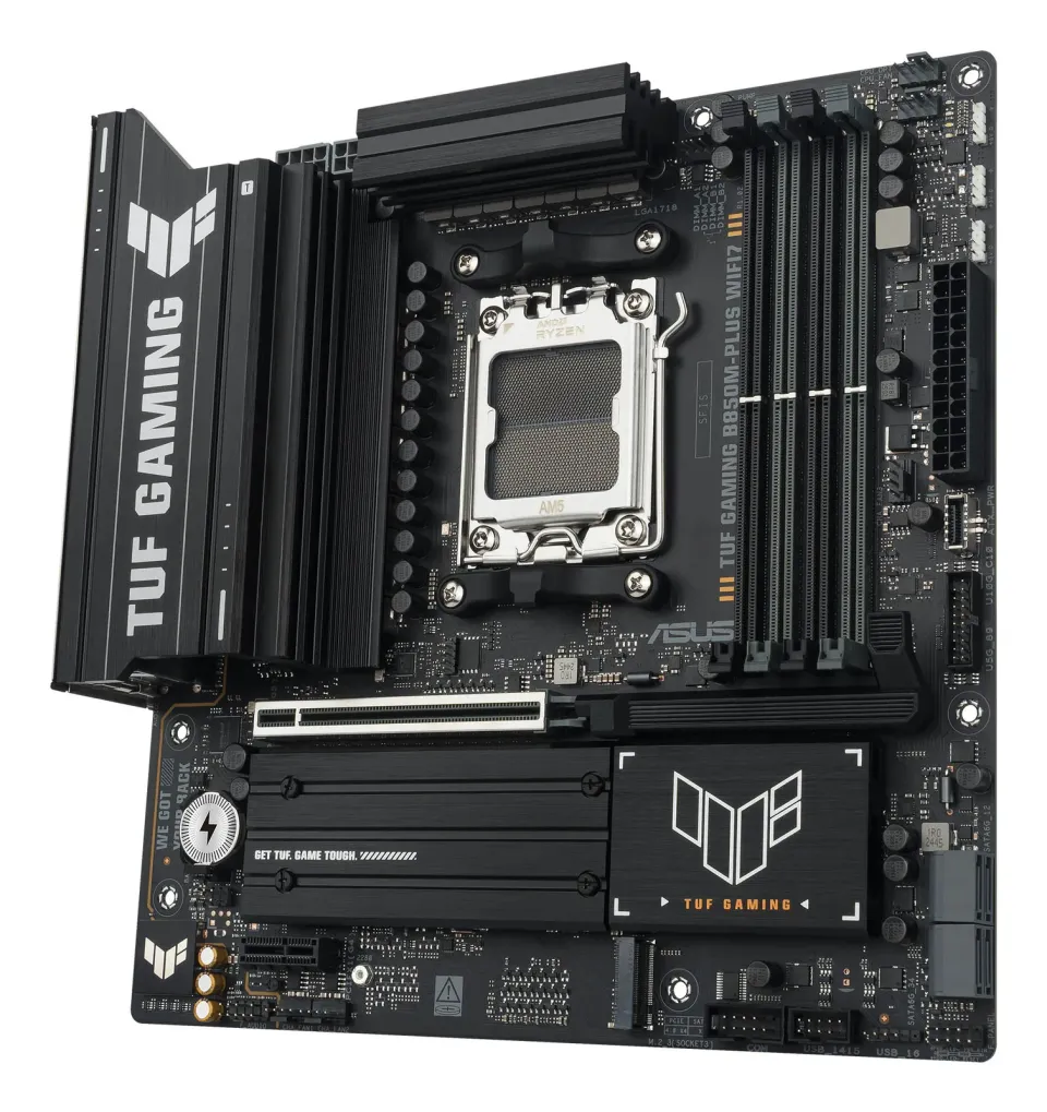 ASUS MB Sc AM5 TUF GAMING B850M-PLUS WIFI7, AMD B850, 4xDDR5, WiFi, 1xDP, 1xHDMI, mATX