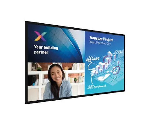 Philips LCD 86" C-Line, 18/7, Android, UHD, touch, Wifi, E-LED, IPS, 350cd/m2,