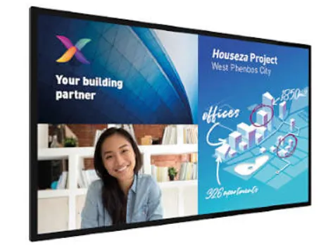 Philips LCD 86" C-Line, 18/7, Android, UHD, touch, Wifi, E-LED, IPS, 350cd/m2,
