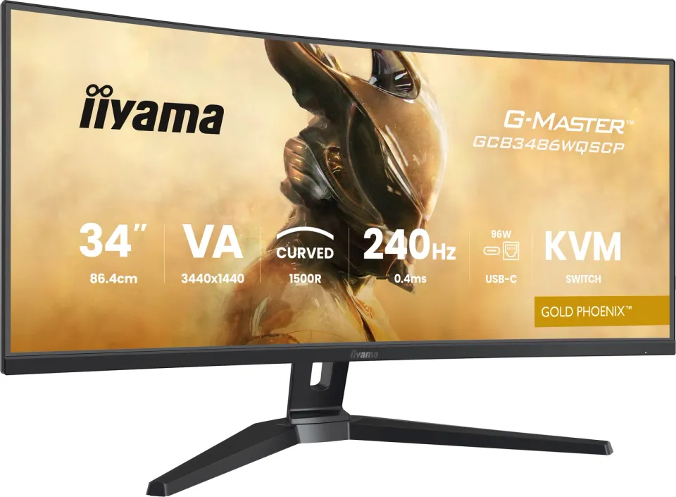 iiyama G-Master/GCB3486WQSCP-B1/34"/VA/wQHD/240Hz/0,4ms/Black/3R