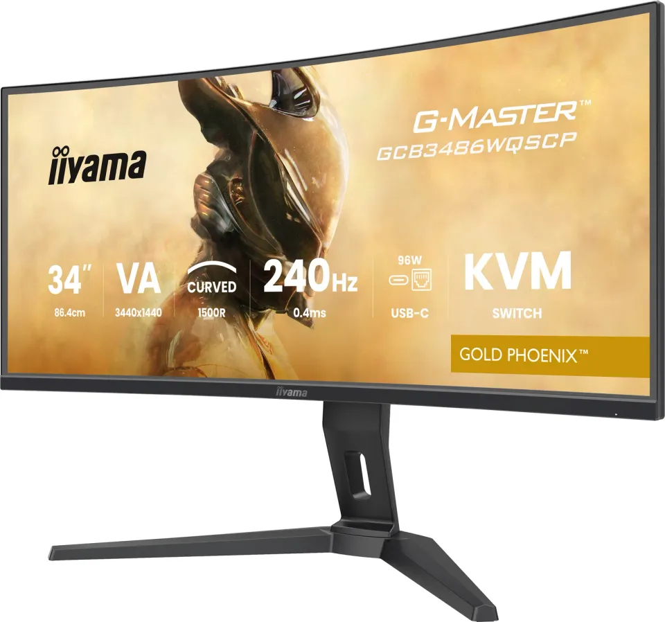 iiyama G-Master/GCB3486WQSCP-B1/34"/VA/wQHD/240Hz/0,4ms/Black/3R