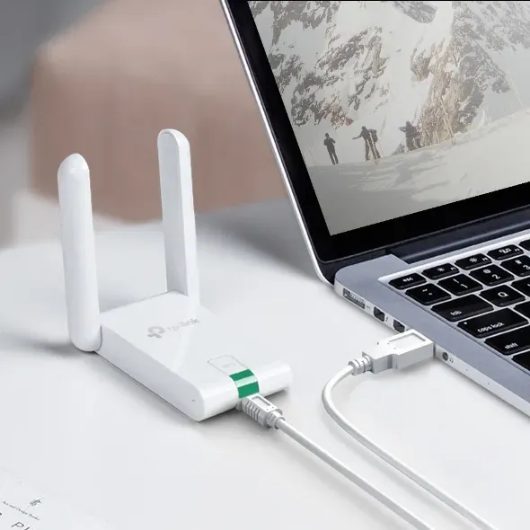 TP-LINK TL-WN822N Wifi USB adapter, 300Mbps,klient se zvýšeným výkonem