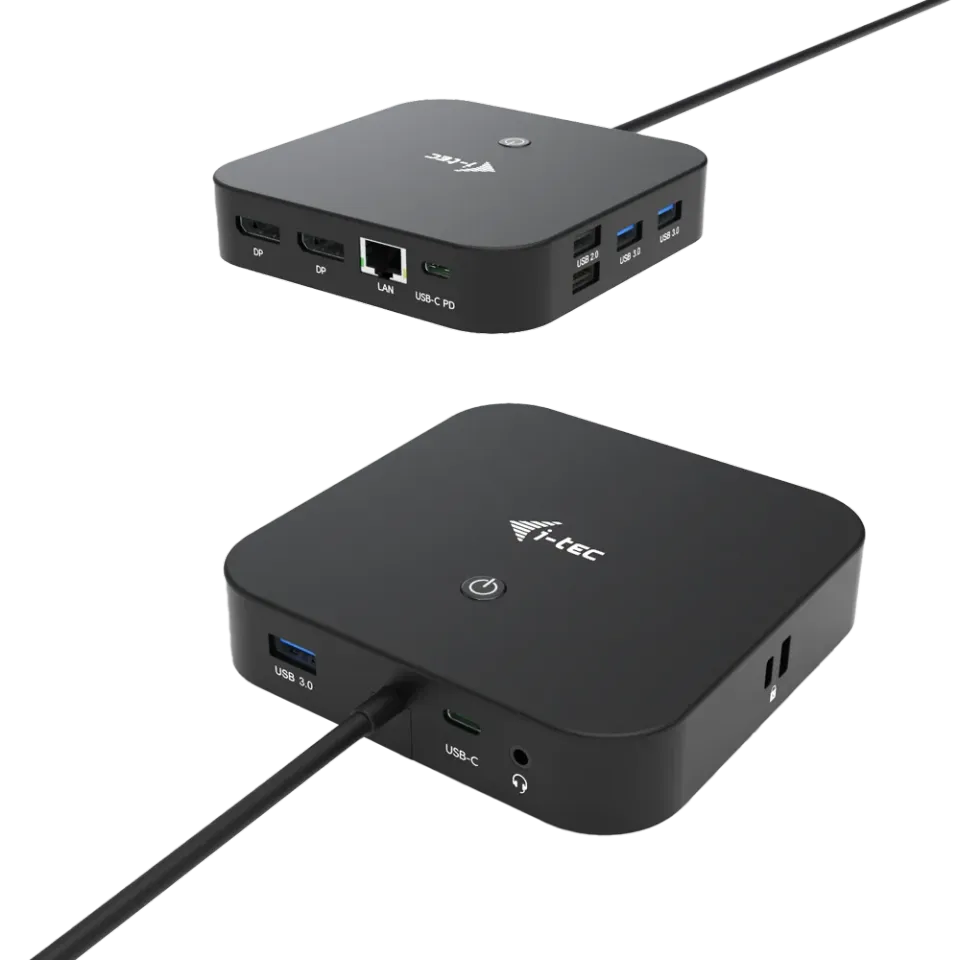 i-tec USB-C Dual Display Docking Station with Power Delivery 100 W