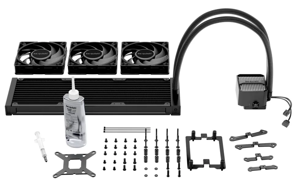 Be quiet! vodní chladič CPU Silent Loop 3 ARGB 360mm / 3x120mm PWM fan / Intel i AMD / černý