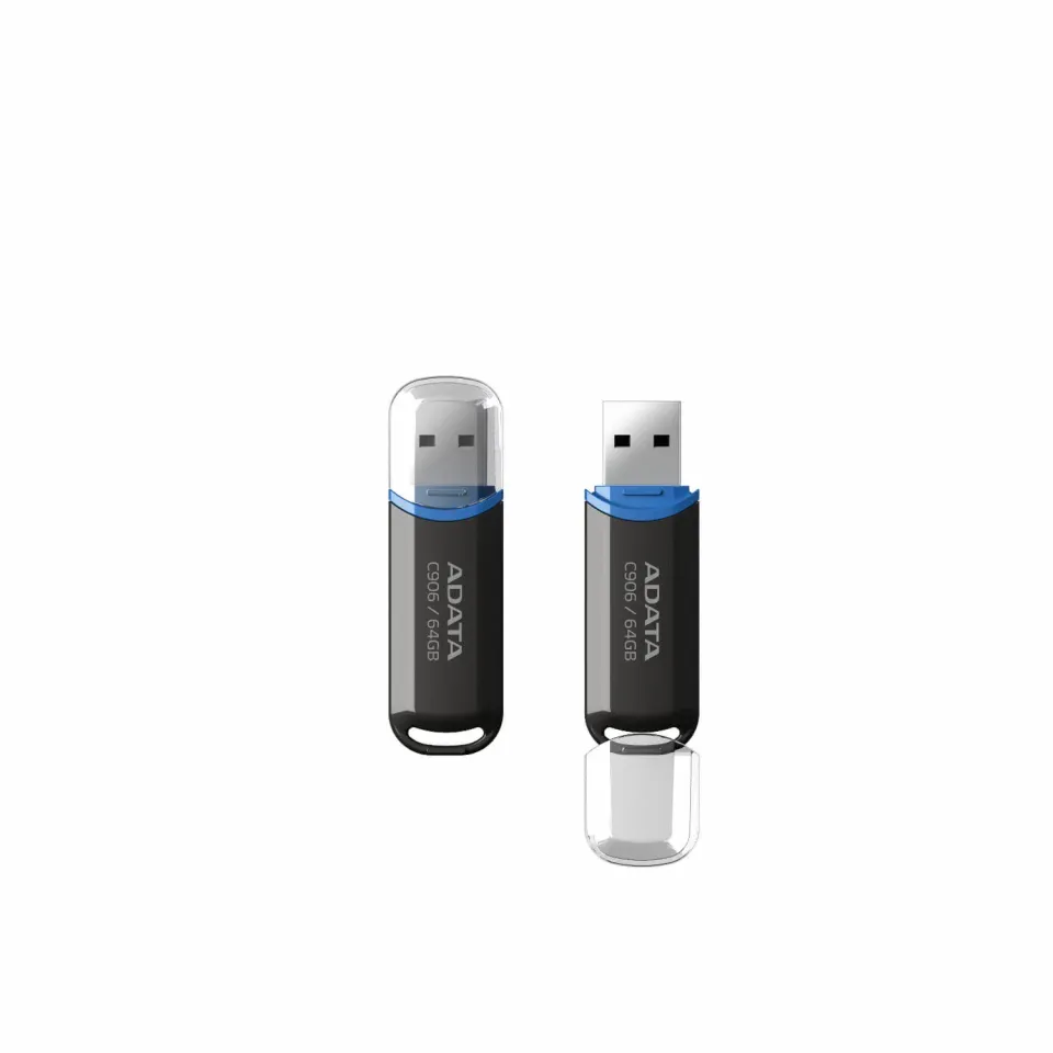 ADATA Flash Disk 64GB C906, USB 2.0 Classic, černá