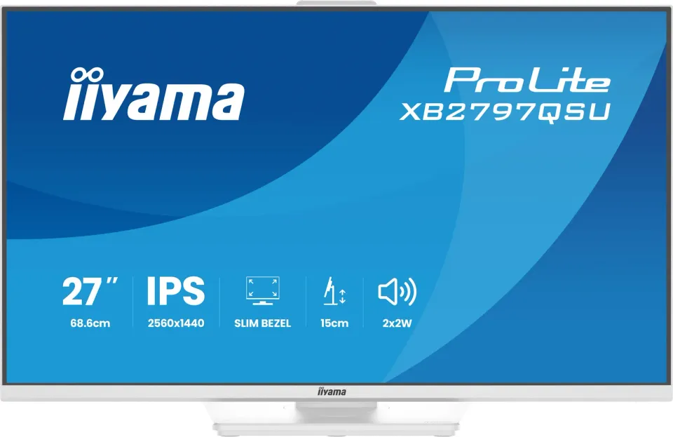 iiyama ProLite/XB2797QSU-W1/27"/IPS/QHD/75Hz/1ms/Bílá/5R