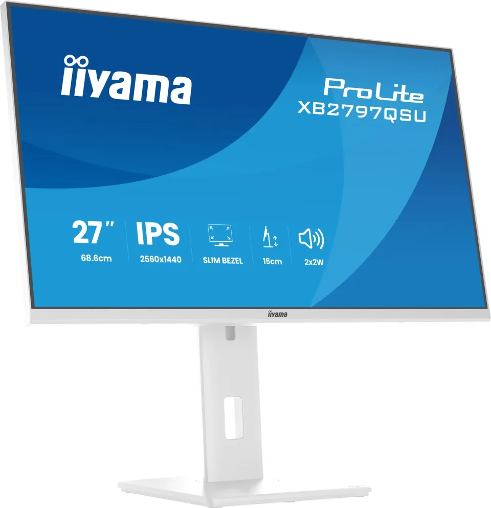 iiyama ProLite/XB2797QSU-W1/27"/IPS/QHD/75Hz/1ms/Bílá/5R