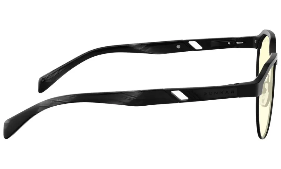 GUNNAR kancelářske/herní brýle CAMPBELL ONYX jantarová skla BLF 65 GUNNAR focus