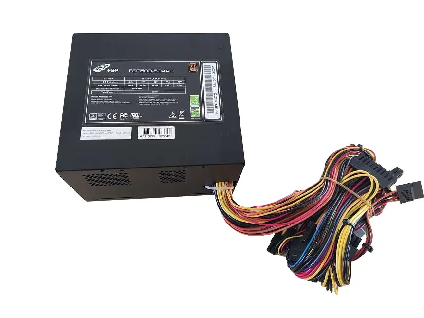 Fortron zdroj FSP500-50AAC 80PLUS BRONZE, 500W, černá