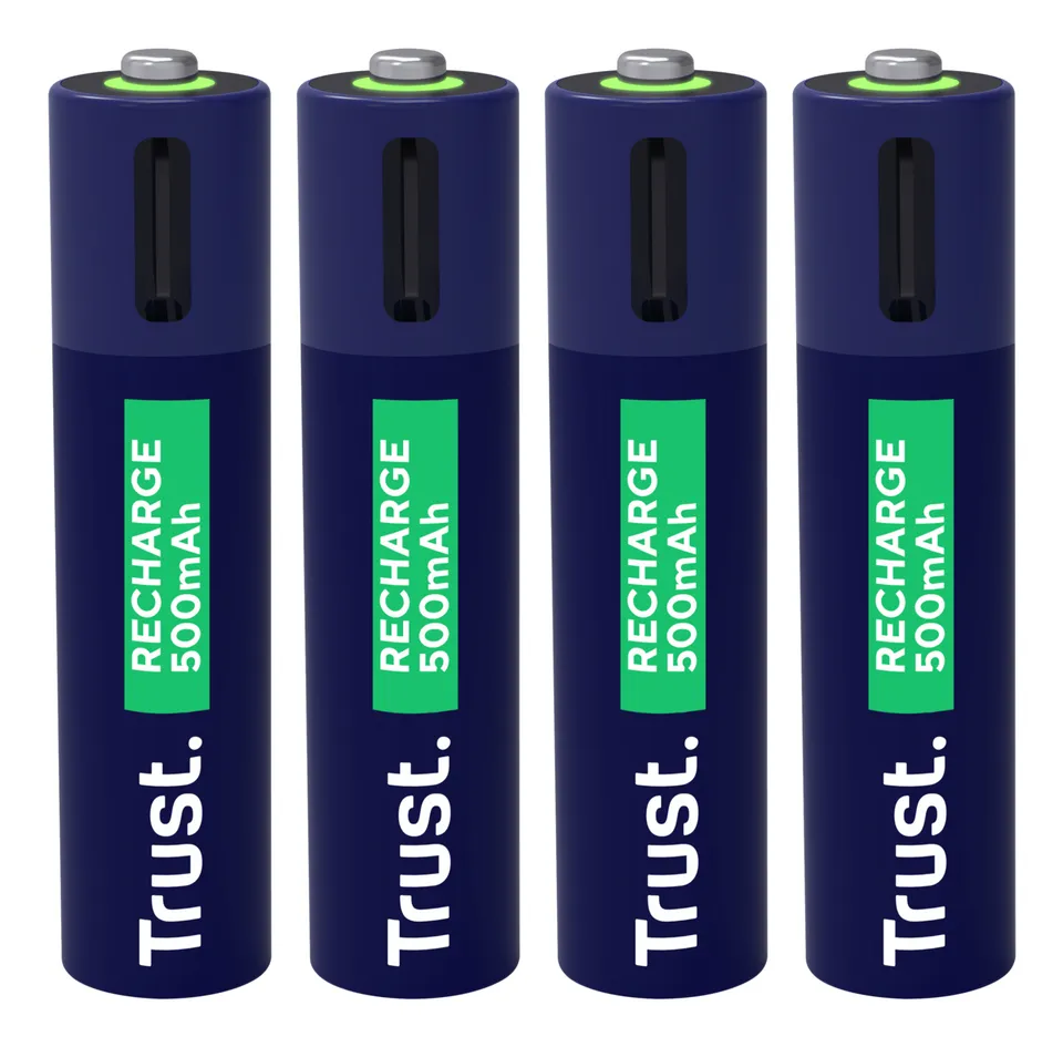 TRUST USB-C RECHARGEABLE BATTERIES 4P - AAA