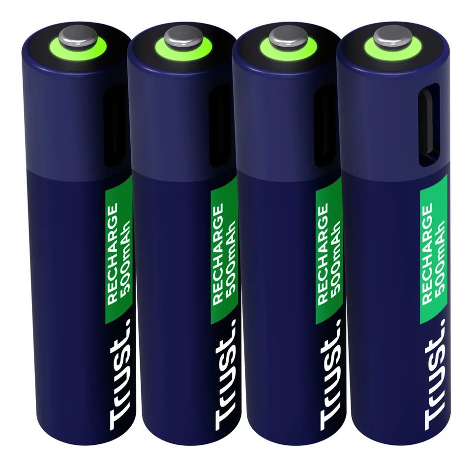 TRUST USB-C RECHARGEABLE BATTERIES 4P - AAA