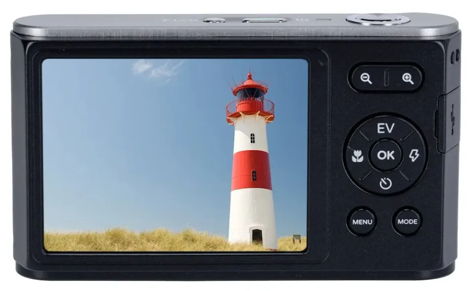 Rollei Compactline 12x/ 64 MPix/ 12x zoom/ 2,8 IPS LCD/ 4K UHD video/ Stabilizace/ Černý