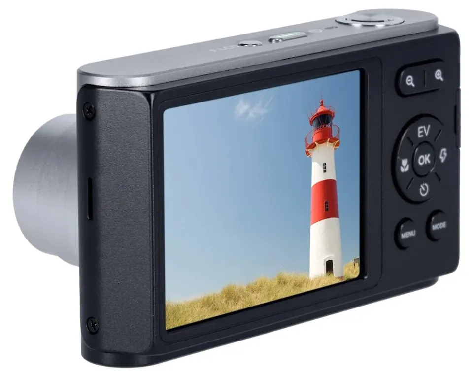 Rollei Compactline 12x/ 64 MPix/ 12x zoom/ 2,8 IPS LCD/ 4K UHD video/ Stabilizace/ Černý