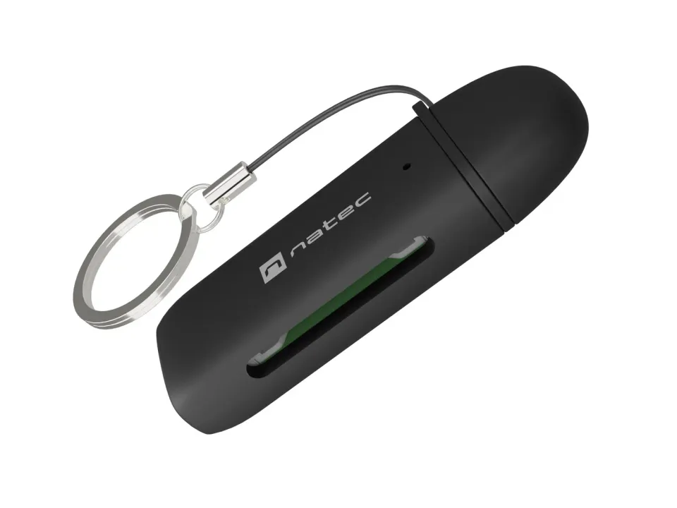 Čtečka karet Natec SCARAB C SD/MICRO SD USB 3.2 GEN 1, Černá