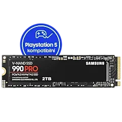 SAMSUNG 990 PRO 2TB PCIe 4.0 NVMe SSD M.2 PCIe 4.0 x4 NVMe 2.0 (čtení max. 7450MB/s, zápis max. 6900MB/s)