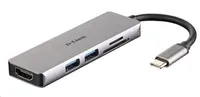 D-Link DUB-M530 5-in-1 USB-C Hub with HDMI and SD/microSD Card Reader