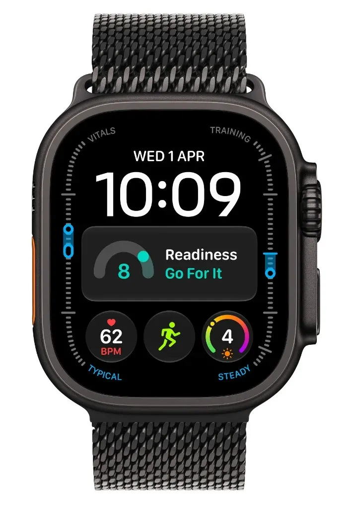 Watch Acc/49/Black Titan.Milanese Loop - L
