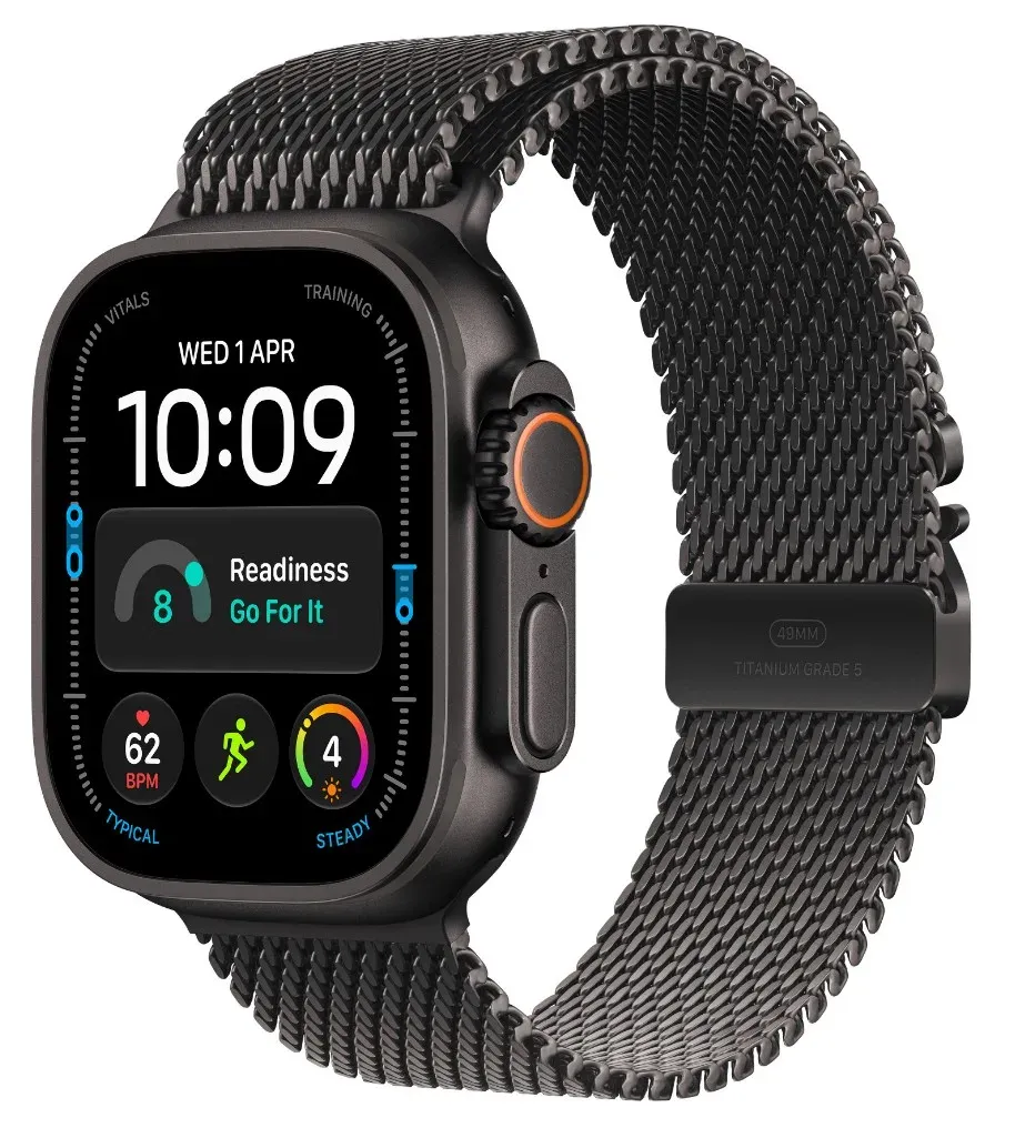 Watch Acc/49/Black Titan.Milanese Loop - L
