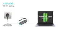 I-tec USB-C Metal Nano Dock 4K HDMI + Power Delivery 100 W