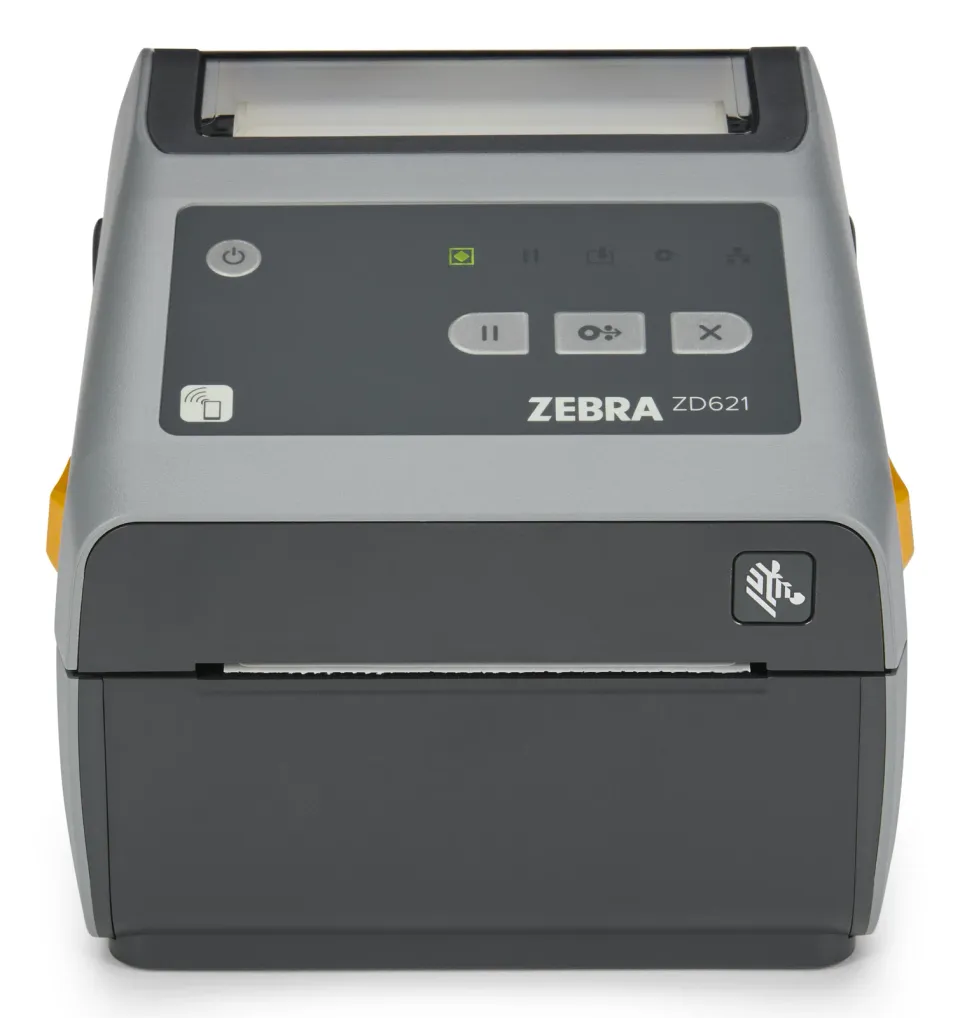 Zebra ZD621d – prémiová stolní tiskárna štítků 4", přímý termotisk, 203 dpi, linerless, Ethernet, Wi-Fi, Bluetooth
