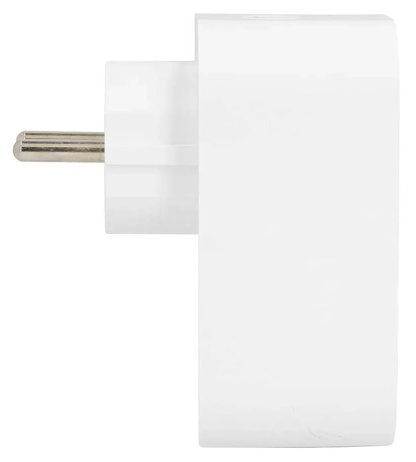 Nedis WIFIP151EWT - WiFi Chytrá Zásuvka |Typ E (CEE 7/6) / 1x USB-C / 2x USB | 0