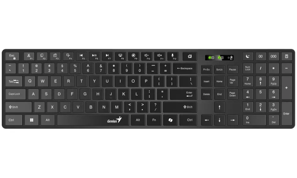 Genius SlimStar 8250 Set klávesnice a myši, bezdrátový, CZ+SK layout, Bluetooth,
