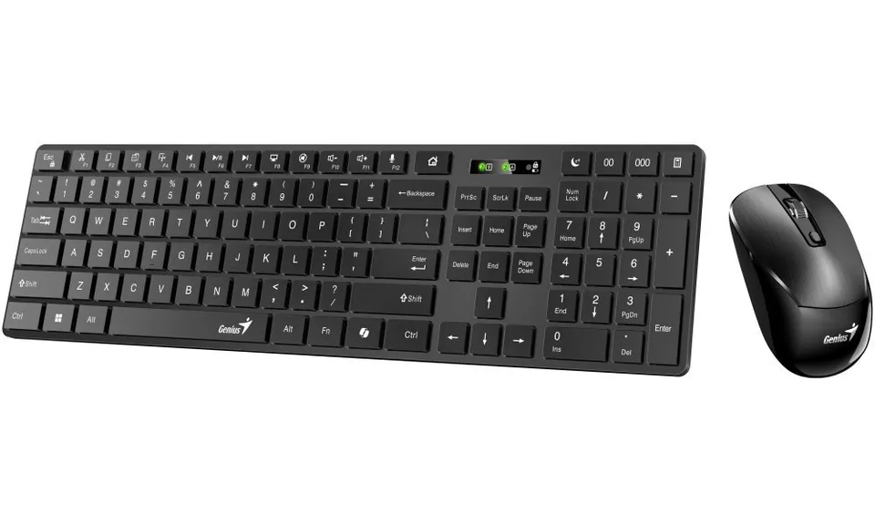 Genius SlimStar 8250 Set klávesnice a myši, bezdrátový, CZ+SK layout, Bluetooth,