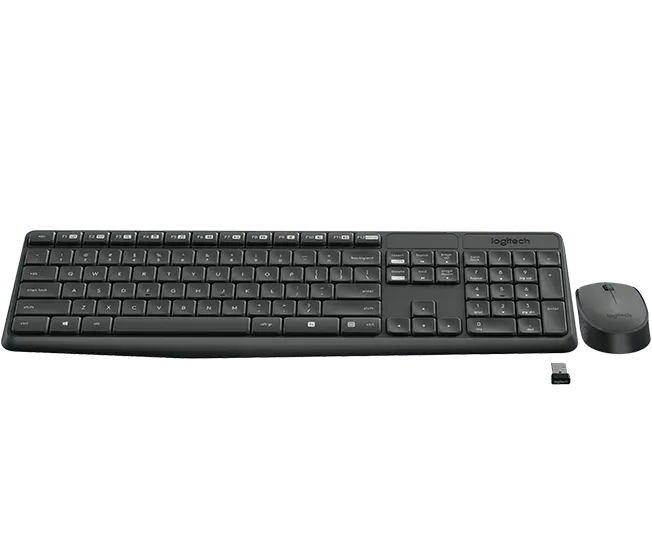 Logitech Wireless Desktop MK235, CZ/SK