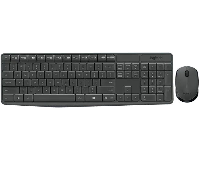 Logitech Wireless Desktop MK235, CZ/SK
