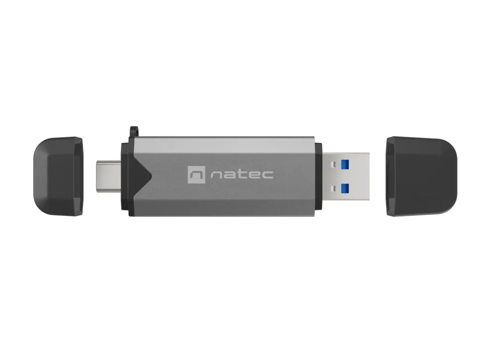 Čtečka karet Natec SCARAB 3 USB-A + USB-C 3.1 GEN 1/microSD/microSDHC/microSDXC/SD/SDHC/SDXC/T-Flash