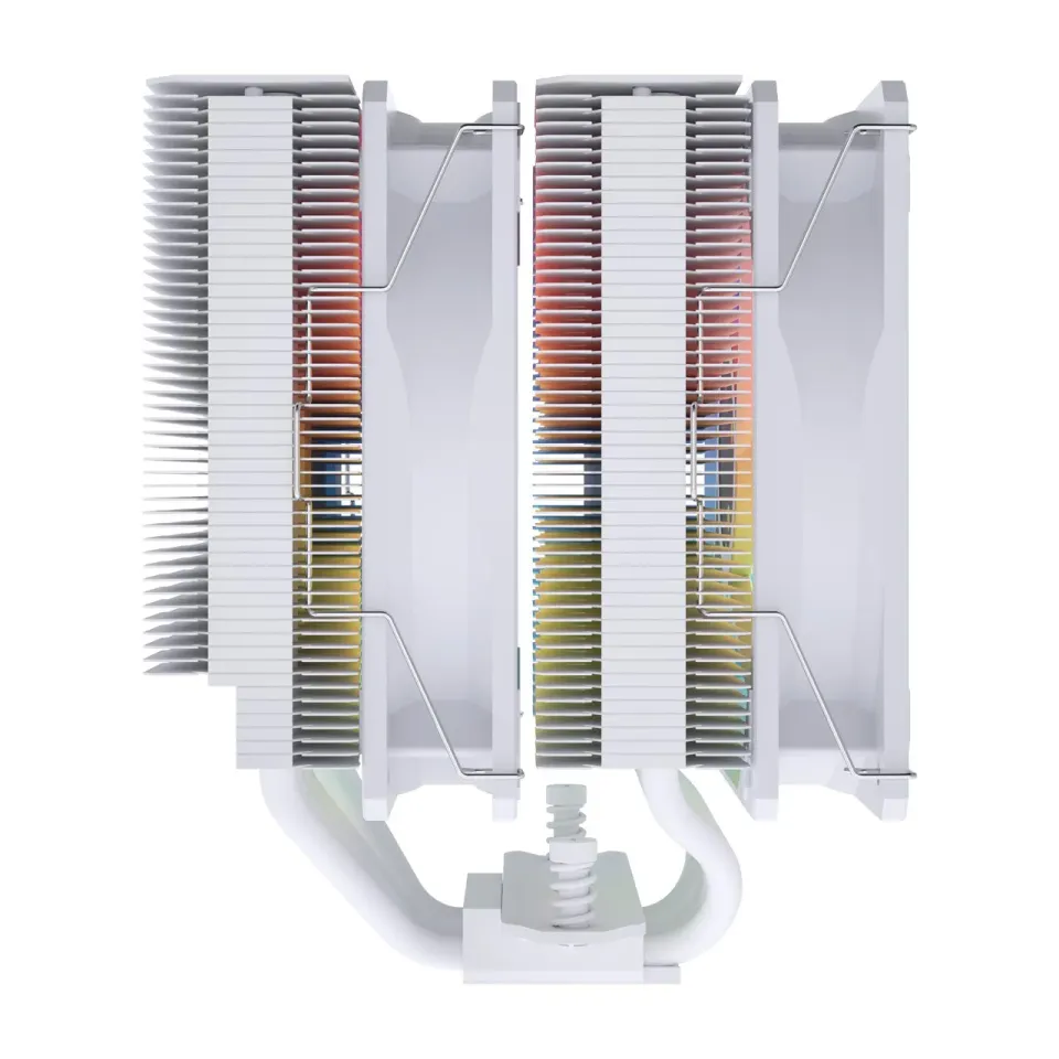 FSP Chladič CPU MP7-WA Dual, 120mm FDB Fan, White