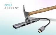 i-tec USB-C Metal HUB 1x USB 3.0 + 3x USB 2.0
