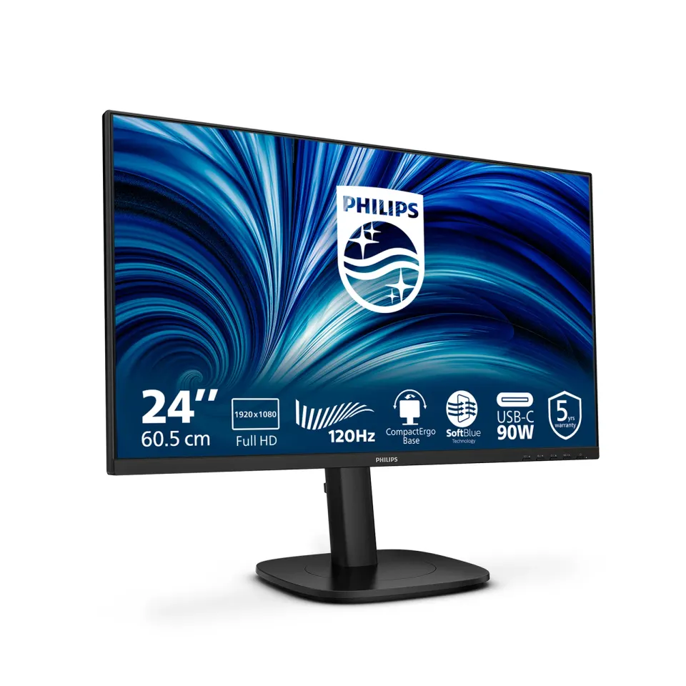 Philips LCD 24B2U3301 23,8" IPS/1920x1080@120Hz/4ms/300cd/HDMI/DP/4xUSB/USB-C do
