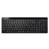 A4tech FStyler FBK23 AS, bezdrátová Dual mode Bluetooth+2,4G klávesnice, CZ, černá