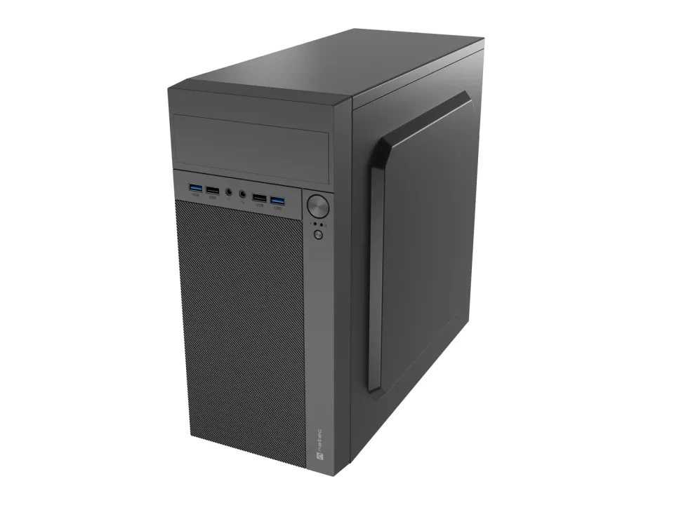 PC skříň Natec HELIX/Micro Tower/Černá