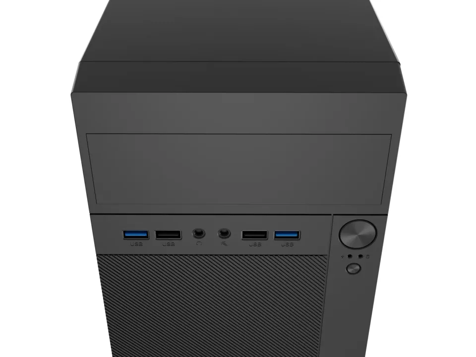 PC skříň Natec HELIX/Micro Tower/Černá