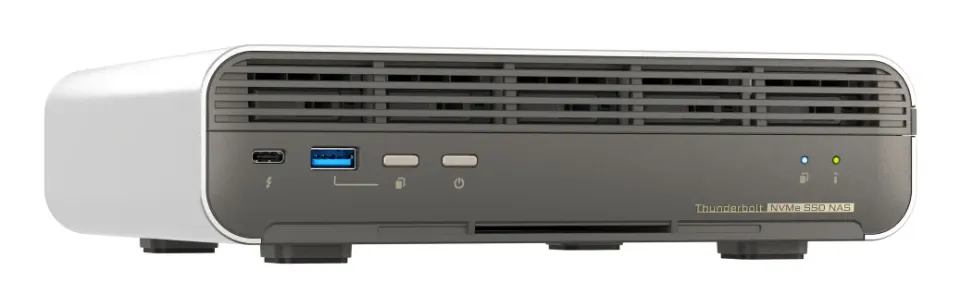 QNAP TBS-h574TX-i5UC-05S02 (i5, 16GB RAM, 5x 3,84TB E1.S, 1x 2,5GbE, 1x 10GbE, 2x Thunderbolt 4)