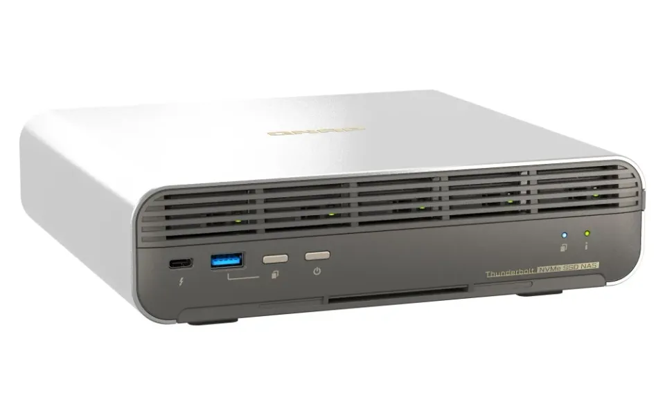 QNAP TBS-h574TX-i5UC-05S02 (i5, 16GB RAM, 5x 3,84TB E1.S, 1x 2,5GbE, 1x 10GbE, 2x Thunderbolt 4)