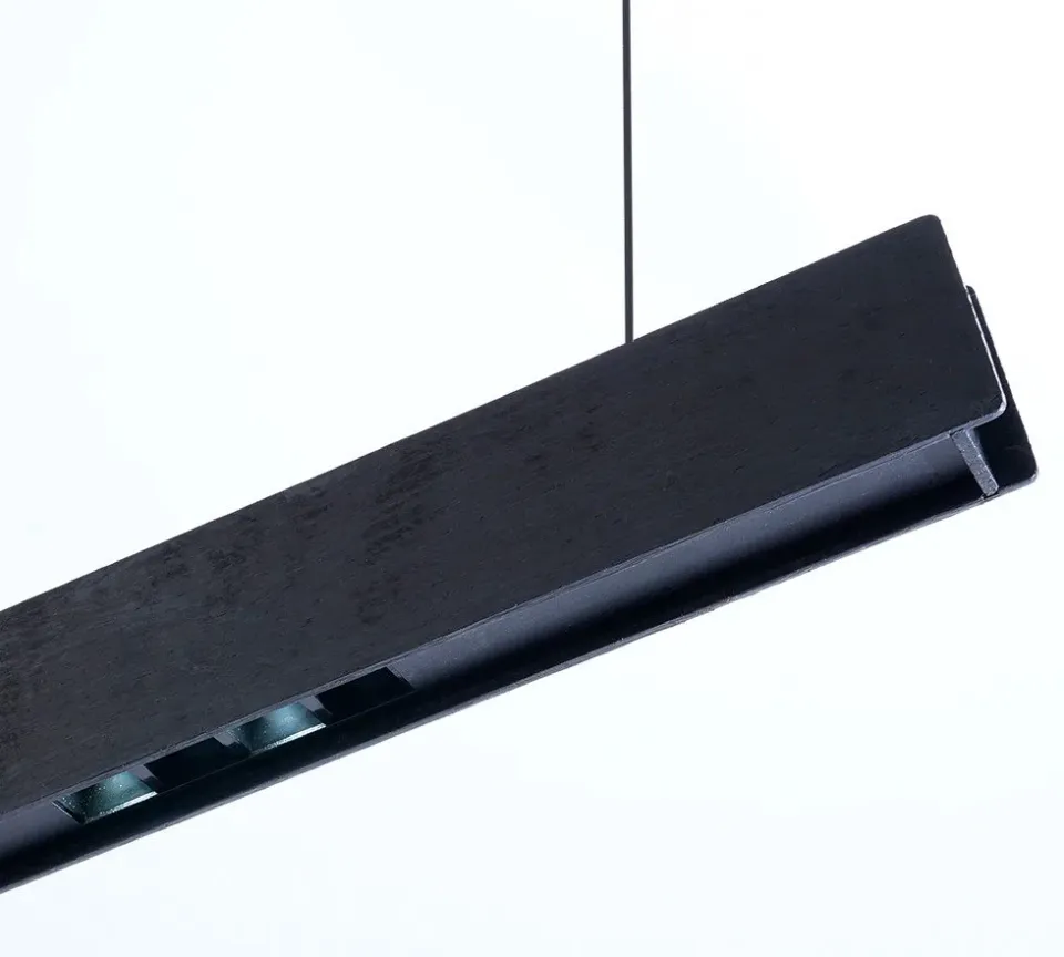 IMMAX NEO MADEIRA SMART lineár osvětlení, dřevo černé, 152cm, Wi-Fi, TUYA