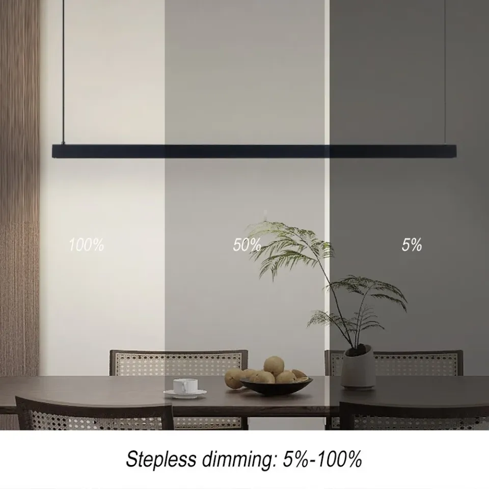 IMMAX NEO MADEIRA SMART lineár osvětlení, dřevo černé, 152cm, Wi-Fi, TUYA