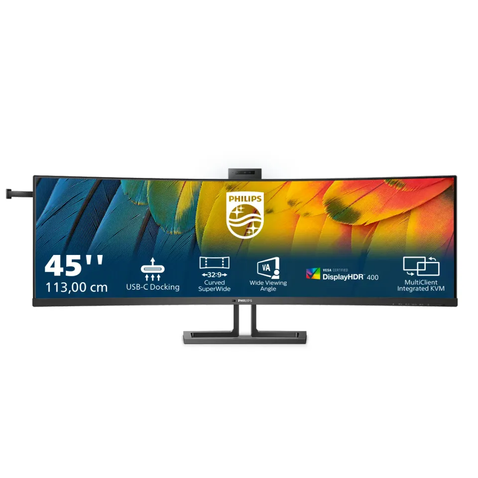Philips LCD 45B1U6900CH 44,5" zakřivený VA/5120x1440@75Hz/4ms/450cd/2xHDMI/DP/4x