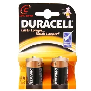 Duracell Basic alkalická baterie 2 ks (C)