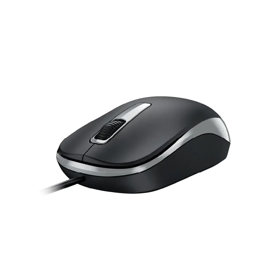 GENIUS myš DX-125S USB 1200dpi černo-šedá tichá